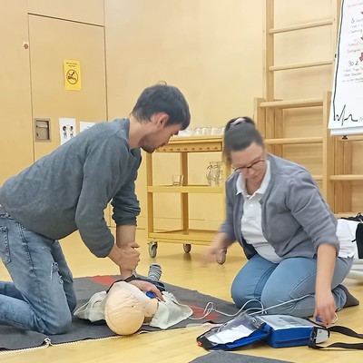 Erste Hilfe Säuglings- und Kindernotfallkurs