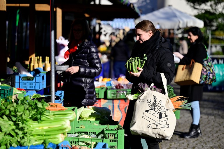 Frische Produkte am Rankler Wochenmarkt ©Marktgemeinde Rankweil/ Bernd Oswald