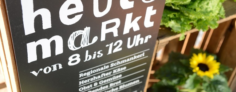 Markttafel mit Öffnungszeiten © Marktgemeinde Rankweil