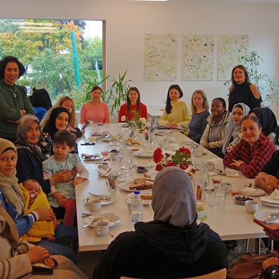 Großer Andrang beim informativen Frauenfrühstück im Familienzentrum