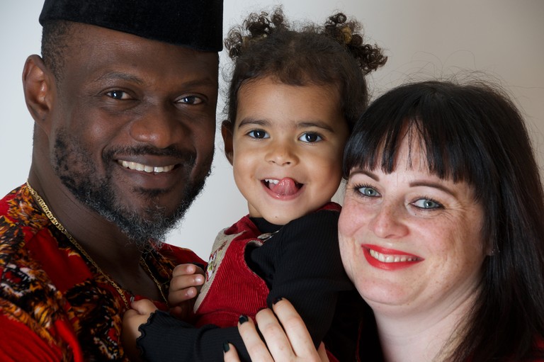Tolle Familienfotografien sind das Ergebnis des Nachmittages im Kinder- und Familientreff Bifang im November 2024 © Michael Tagger