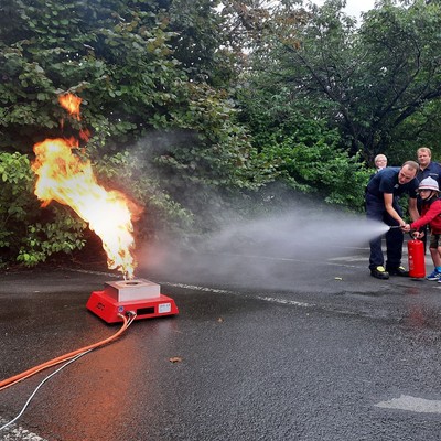Junge Florianis im Einsatz