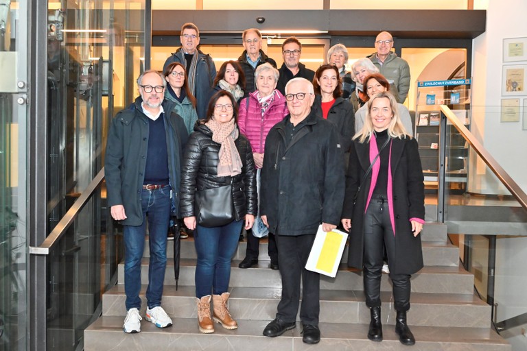 Die Exkursionsgruppe des Rankweiler Seniorenbeirats © MG Rankweil/ Kevin Zimmermann