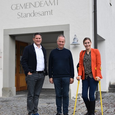Besuch von Bundesrätin Heike Eder und Landtagsabgeordneter Steve Mayr
