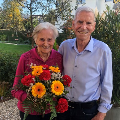 Jubilare Erika und Josef Pfaffstaller