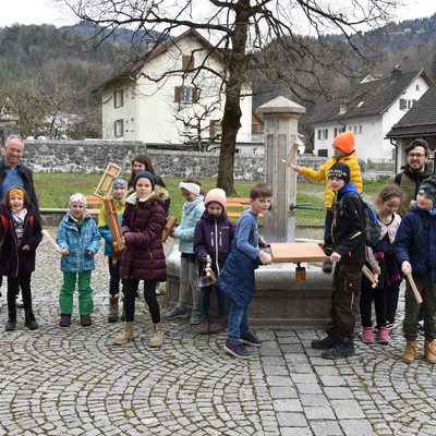 Klapfern am Karfreitag