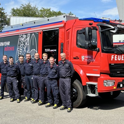 Neues Tanklöschfahrzeug für die Gemeinde Röthis