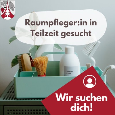 Raumpfleger:in in Teilzeit gesucht Raumpfleger:in in Teilzeit gesucht