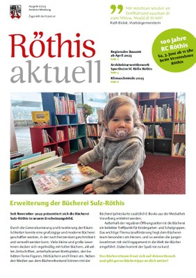 Röthis Aktuell Ausgabe 1/2023 ist online! Röthis Aktuell Ausgabe 1/2023 ist online!