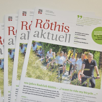 Röthis Aktuell Ausgabe 2/2023 ist online!