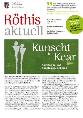 Röthis aktuell Ausgabe 2/2024 ist online! Röthis aktuell Ausgabe 2/2024 ist online!