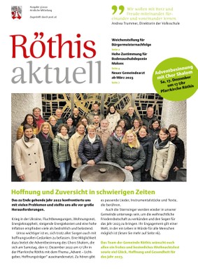 Röthis Aktuell Ausgabe 3/2022 ist online! Röthis Aktuell Ausgabe 3/2022 ist online!
