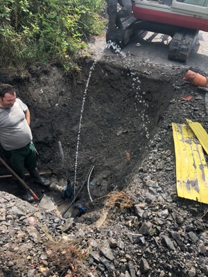 Rohrbruch Abtshalde Rohrbruch Abtshalde
