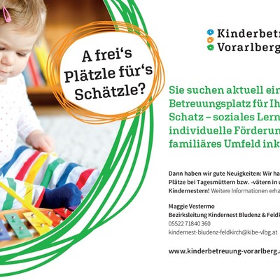 Tagesmütter und -väter – Neues Modell Kindernest