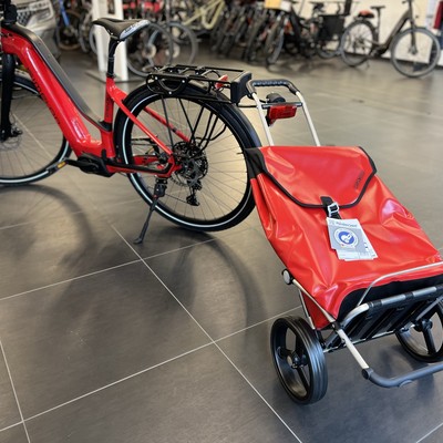 Trolley-Förderung: Ein Kofferraum fürs Fahrrad