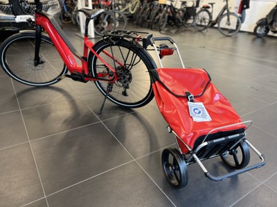 Trolley-Förderung: Ein Kofferraum fürs Fahrrad Trolley-Förderung: Ein Kofferraum fürs Fahrrad