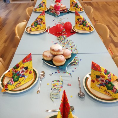 Faschingsfeier im Kindergarten