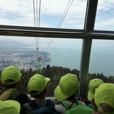 Kindergartenausflug zum Pfänder