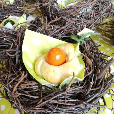 Osternestsuche im Kindergarten