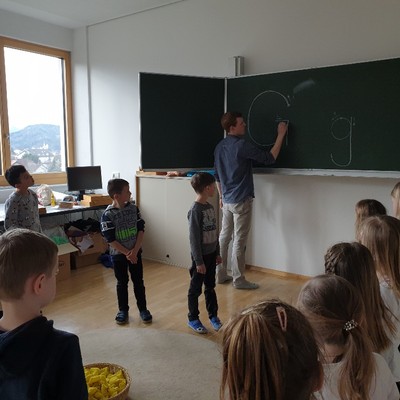 Besuch in der Volksschule