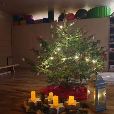 Weihnachtsfeier im Kindergarten