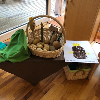 Erntedank im Kindergarten