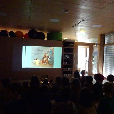 Weihnachtsfeier im Kindergarten