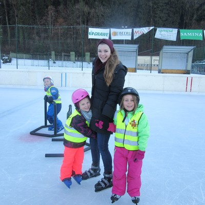Eislaufen mit den Großen