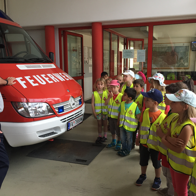 Tatü-tata die Feuerwehr war da!
