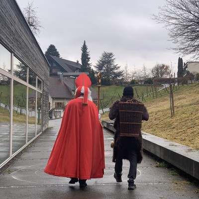 Besuch vom Nikolaus und Knecht Ruprecht