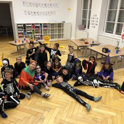 Halloweenparty der 2. Klasse