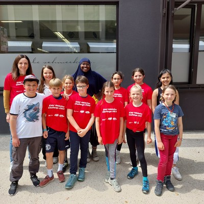 Finale der Kids Athletics Challenge