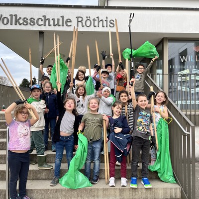 Flurreinigung in Röthis