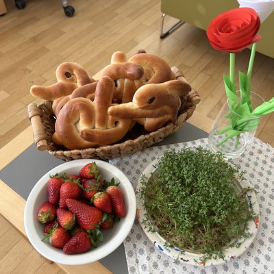 Osterjause für die VS Röthis