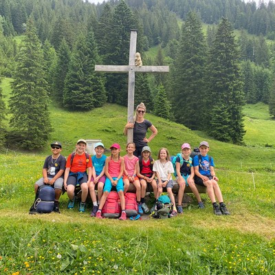 Hüttenübernachtung der 4. Klasse