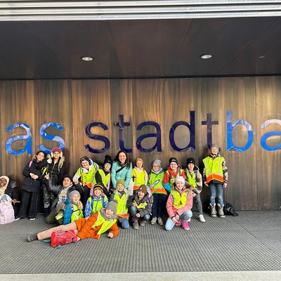 Schwimmtraining der 3. Klasse