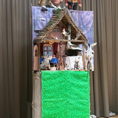 Theater im Ohrensessel an der VS Röthis