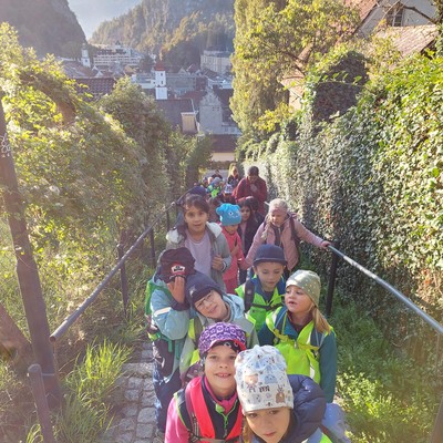 Wandertag an der VS Röthis