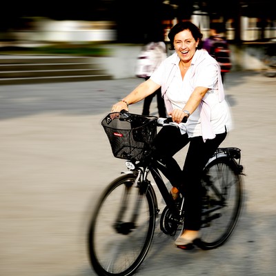 Unterwegs mit dem Fahrrad