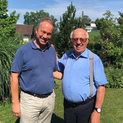 85. Geburtstag Kopf Walter