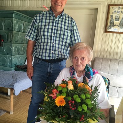 95. Geburtstag Theresia Peter