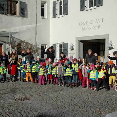 Besuch des Kindergartens zum Nikolaus