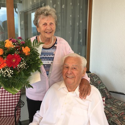 Eiserne Hochzeit Erika und Arthur Kopf