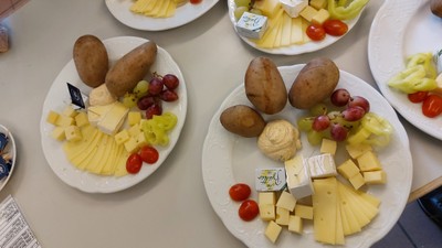 Kartoffel-/Käseteller