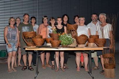 Kreatives Flechten mit Renate Moosbrugger und Sigrid Schertler