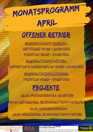 Monatsprogramm April