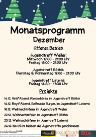 Monatsprogramm November