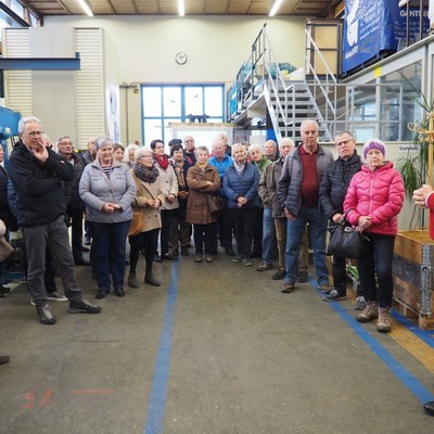 BBesuch bei Gantner GmbH - dem Spezialisten für Materialseilbahnen und Seilwinden