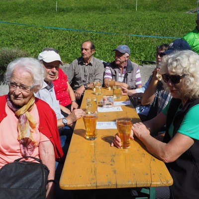 Geselliges Törggelen in Bickel‘s Mostschenke in Laterns