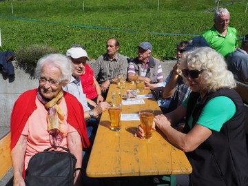 Geselliges Törggelen in Bickel‘s Mostschenke in Laterns